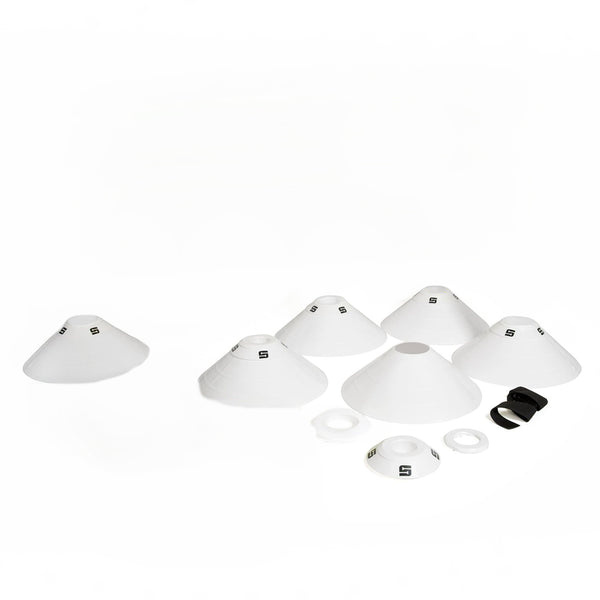 6 Large Disc-Cones